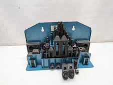 TE-CO Tooling Machine Clamping Kit w/ Rack