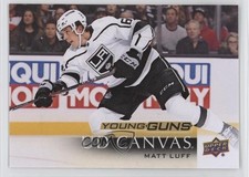 2018-19 Upper Deck UD Canvas Young Guns Matt Luff #C229 2g0