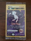 Pokemon The First Movie Pikachu Promo Card Sealed 1999 WB Gold Stamp Catch Mew