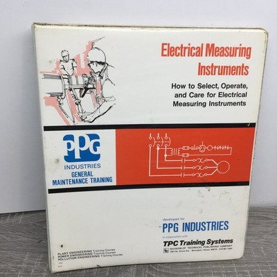 Electrical Measuring Instruments PPG Industries TPC Training Systems Manual