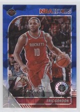 2019 Panini NBA Hoops Premium Stock Blue Cracked Ice Prizm Eric Gordon #68 0l88