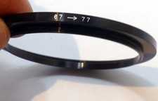 67mm to 77mm male to female threads step Up ring for Mamiya G2