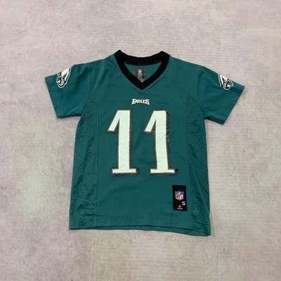 Kinder NFL Trikot Eagles Wentz Sport Top mit Logo 8 Jahre