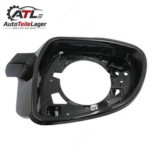 F�r BMW X5 F15 F85 13-18 Spiegelrahmen Au�enspiegel Schwarz Gl�nzend Links DE