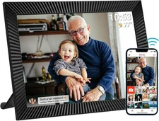 FRAMEO 10.1 inch 32GB Digital Photo Frame IPS Touch Screen  Auto-Rotate