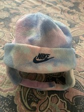Nike Infant Polar Tie Dye Printed Trapper Hat Only 12-24 Months
