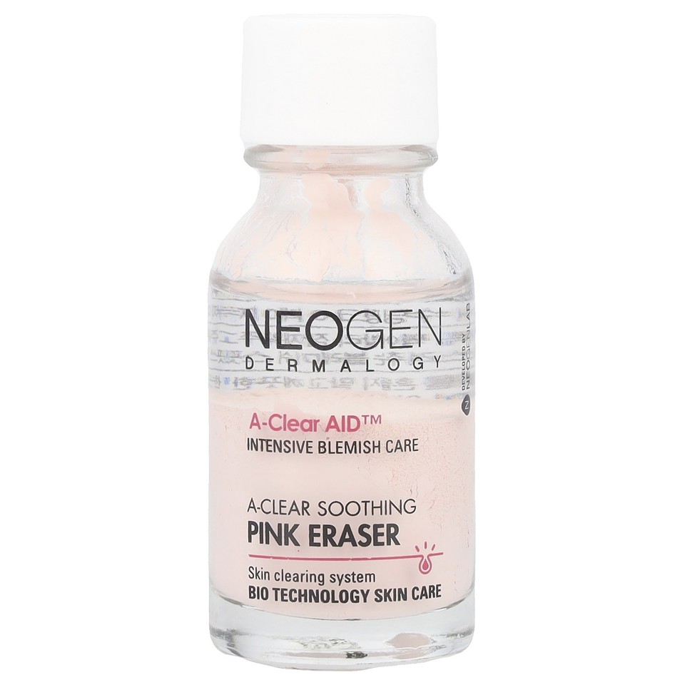 A-Clear Soothing Pink Eraser, 0.50 fl oz (15 ml)