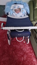 Silver Cross Dolls Pram with Free Doll and bedding selling off Cheap
