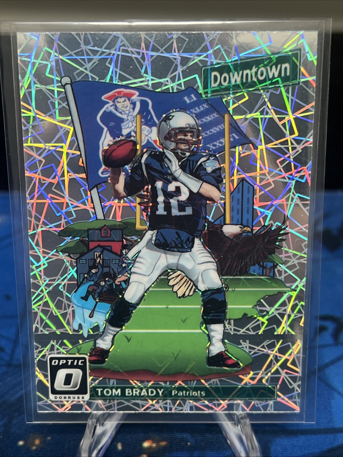 2018 Donruss Optic - Downtown Tom Brady #DT-1