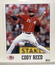 Cincinnati Reds Cody Reed MLB Authenticated Signed / Autographed 8x10
