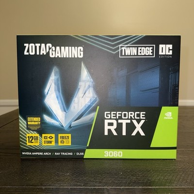 ZOTAC Gaming GeForce RTX 3060 Twin Edge OC 12GB GDDR6 Graphics Card