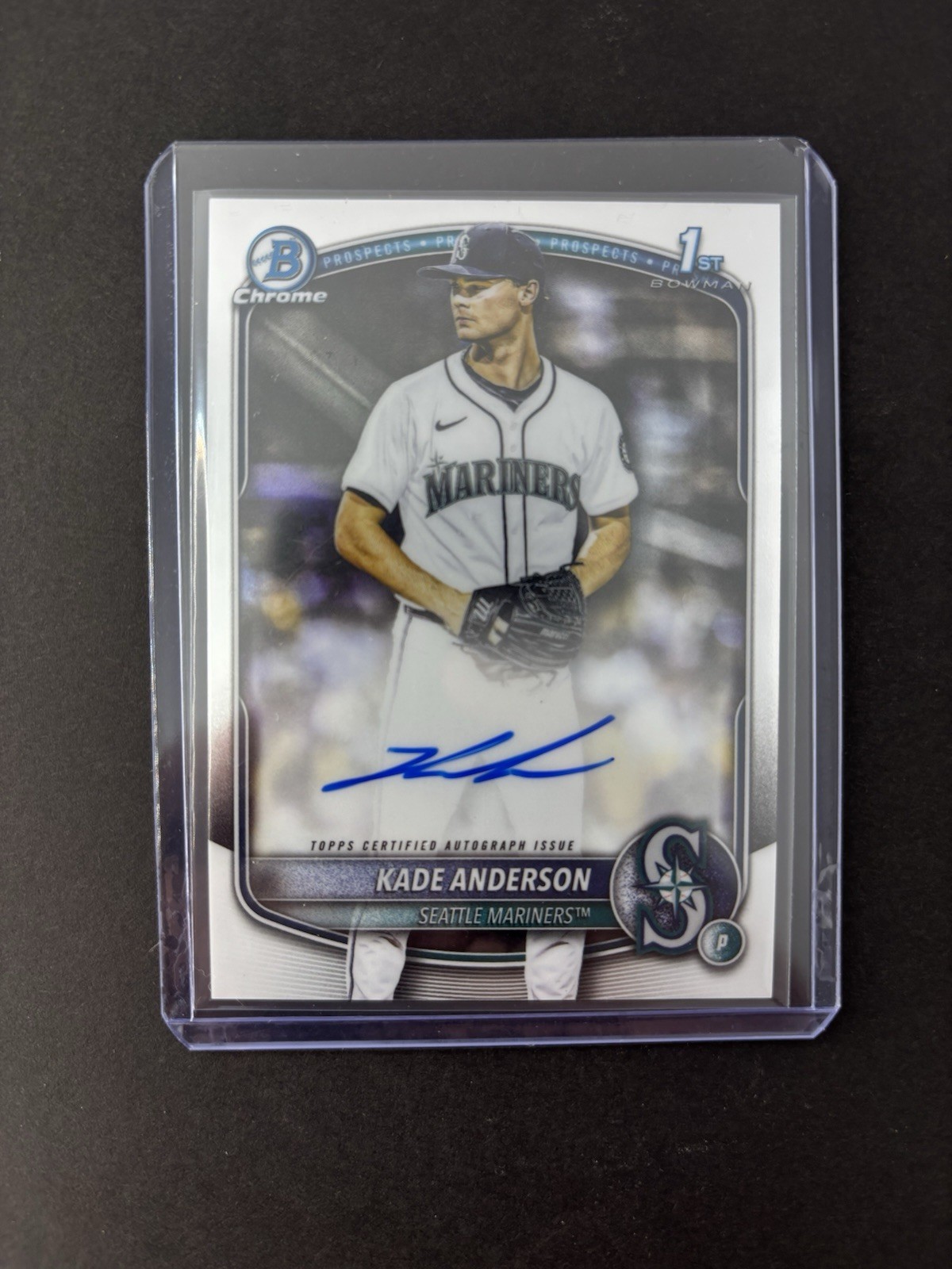 2025 Bowman Draft - Chrome Prospect Autographs Kade Anderson #CPA-KA (AU, RC)