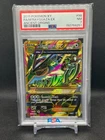 2015 POKEMON XY ANCIENT ORIGINS #98 FULL ART/M RAYQUAZA EX PSA 7