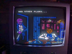 Swamp Thing NES Cartridge and Manual