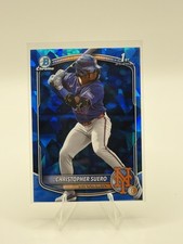 2025 Bowman Chrome Sapphire Edition #BCP-191 Christopher Suero Prospects