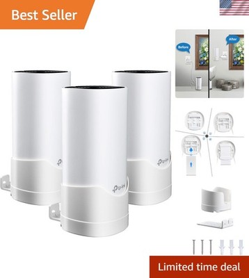Enhanced WiFi Performance with 3 Pack Wall Mount for Deco S4, S7, M4, P9, W2400