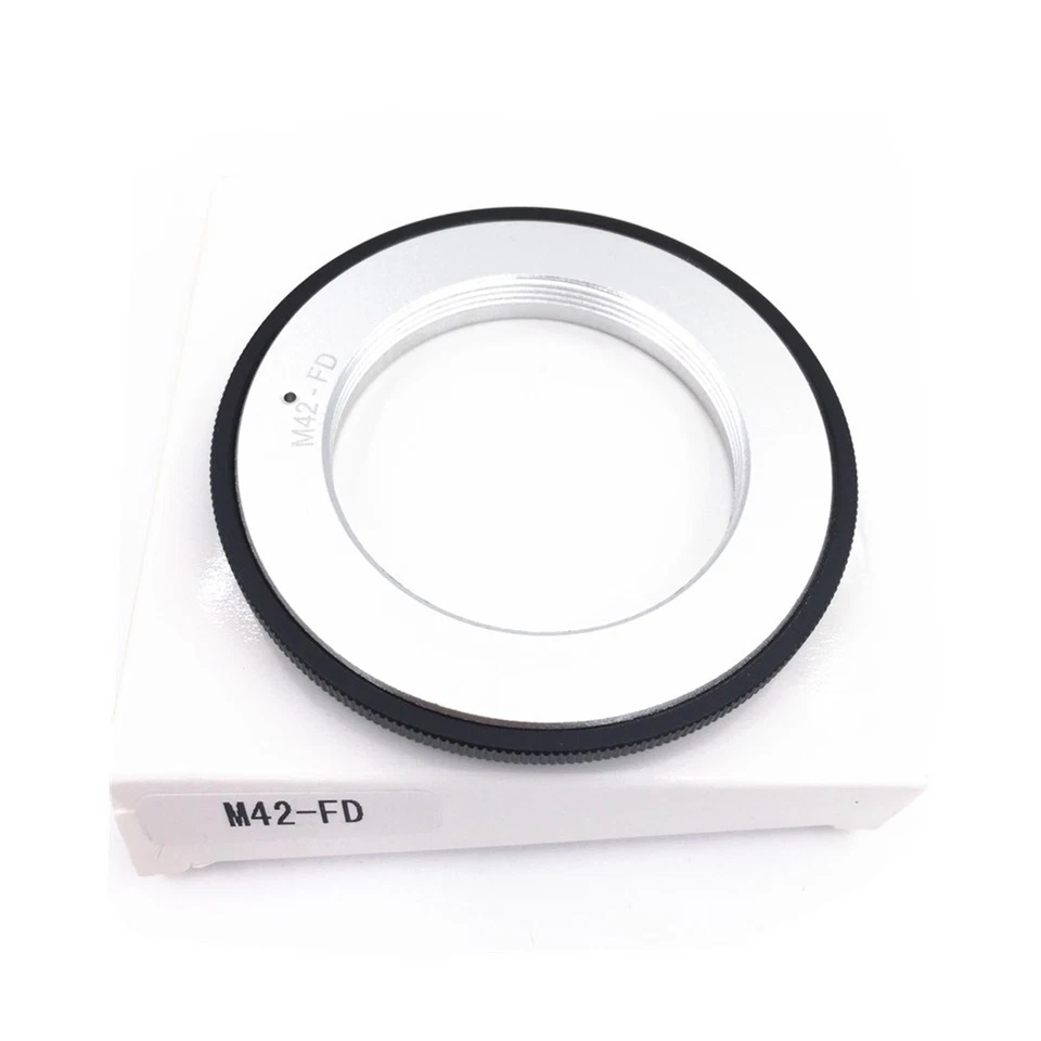 M42-FD M42 Screw Lens Adapter Ring For Canon FD TO M42 Mount Camera A-1 F-1 T50 - Image 3 of 4