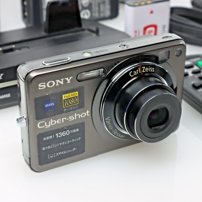 Buy Sony Cyber-shot DSC-W300 13.6MP Digital Camera - Black
