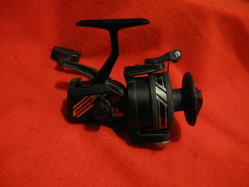 OLYMPIC EX1600 MED. ACTION SPINNING REEL - GD WRKING COND. - Picture 2 of 4