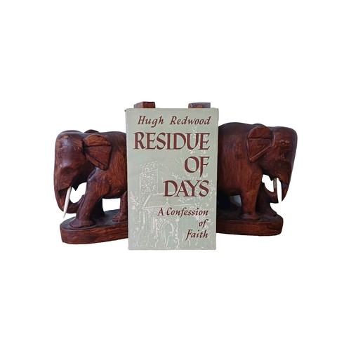 Hugh Redwood Residue Of Days A confession of faith 1960 paperback Book