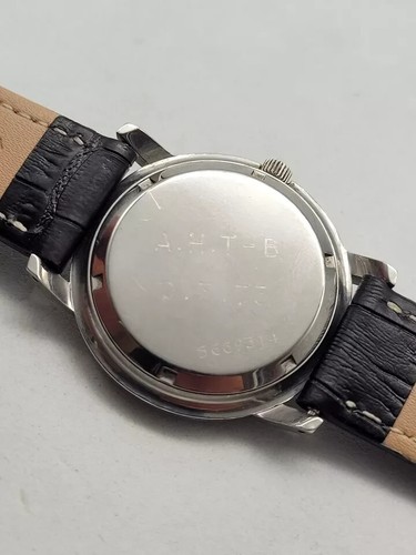RARE VINTAGE ETERNA-MATIC 1000 GREY DIAL DATE AUTOMATIK HERREN UHR / S086 - Bild 5 von 8