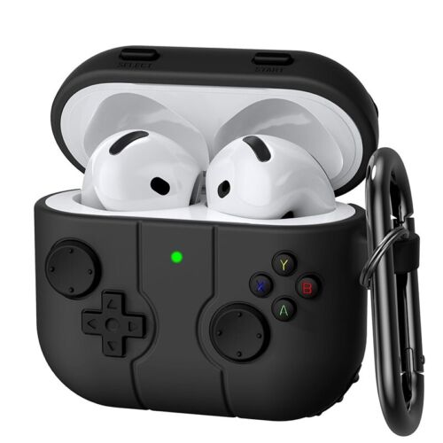 New Cute 3D Gamepad AirPods Case – Shockproof Cover for AirPods 1 2 3 Pro 2 - Picture 4 of 6