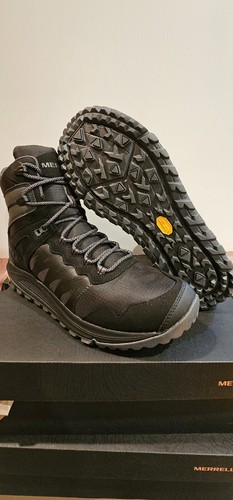 NEW MERRELL NOVA SNEAKER BOOT WP Hiking Shoes Waterproof Black MEN SZ 13 J066961 - Picture 3 of 6