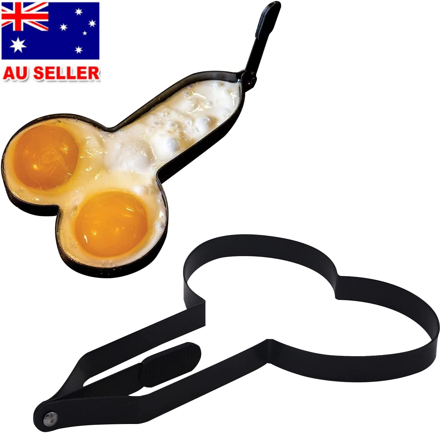 Funny Ring Egg Fryer NonStick Breakfast Egg Making Molds For Muffin