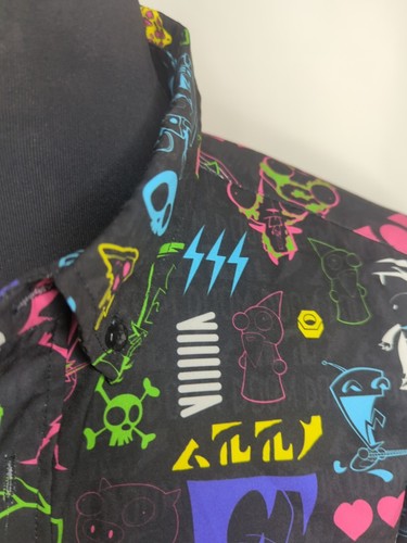 RARE: RSVLTS Nick x Invader Zim Operation Impending Doom 2 Kunuflex Men's Large - Picture 6 of 19