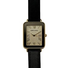 Anne Klein Tank Gold Tone Ladies Wrist Watch