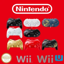 Official Wii Classic Controller U Pro Nintendo Authentic 👾 OEM Remote RVL-005