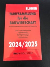 Tarifsammlung für die Bauwirtschaft 2024 / 2...