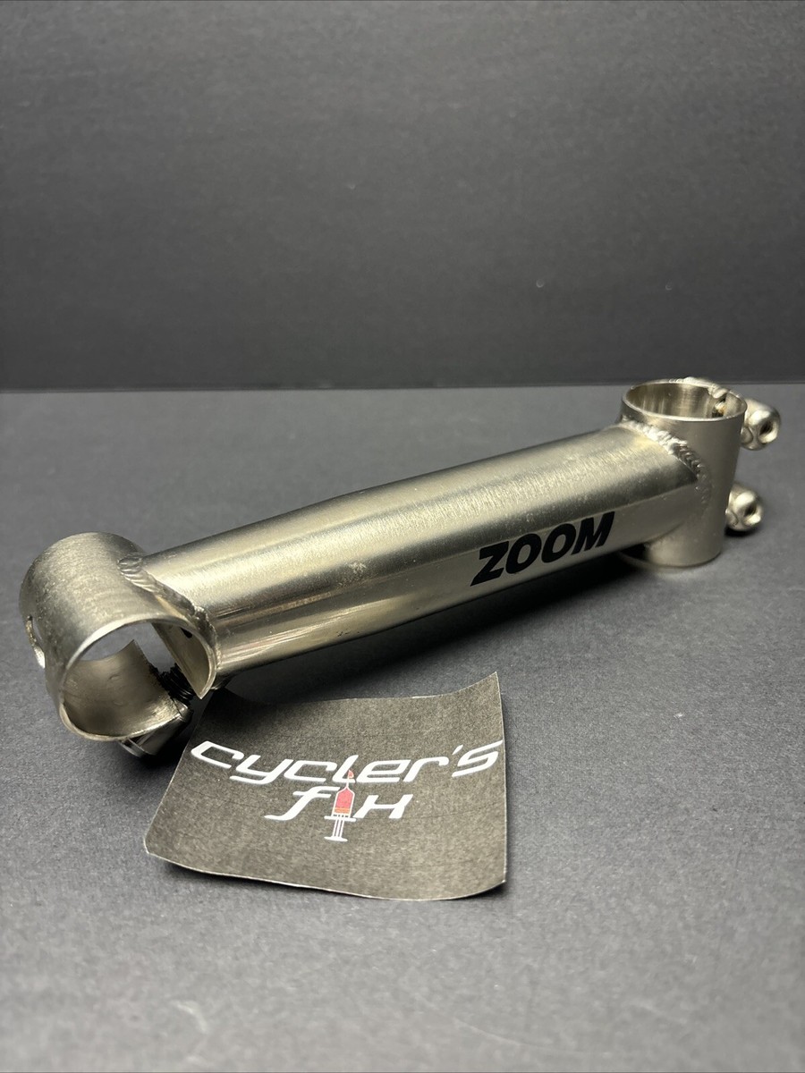 NOS ZOOM 150mm 0° Cr-mo 1 1/8th Stem MTB Gravel Road Bike Fit Fuji