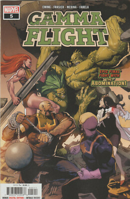 MARVEL COMICS GAMMA FLIGHT #5 DECEMER 2021 1ST PRINT NM