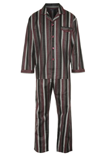 Mens Champion Kingston Brushed Cotton Pyjama Set Sizes S up to 5XL Winceyette - Picture 5 of 5