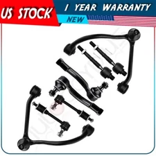 Front Suspension Tie Rods Control Arms Sway Bars Kit for 03-04 Kia Sorento 8set