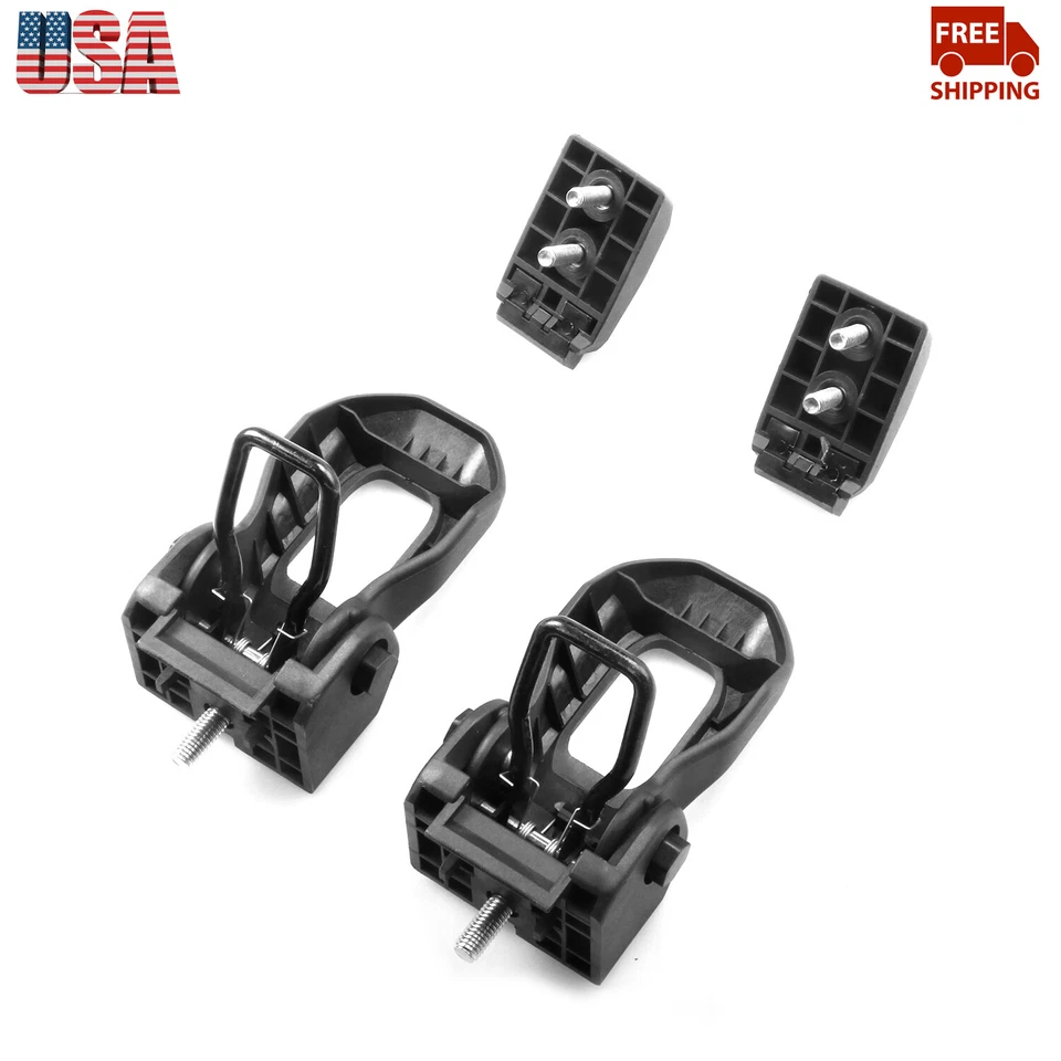 For Jeep Wrangler JK 2007+ 2/4Door Upgrades 2PCS Car Front Hood Locking Latches Foto 4 de 4