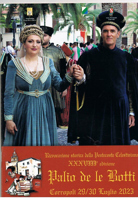 38' EDIZIONE PALIO DE LE BOTTI DI CORROPOLI - LUGLIO 2023  LIBRETTO ILLUSTRATO