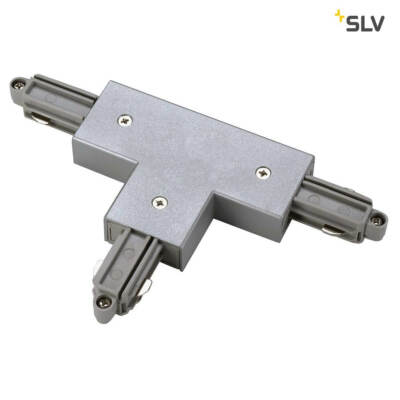 SLV 143072 T-Verbinder für 1-Phasen HV-Stromschiene Aufbauversion silbergrau  ..