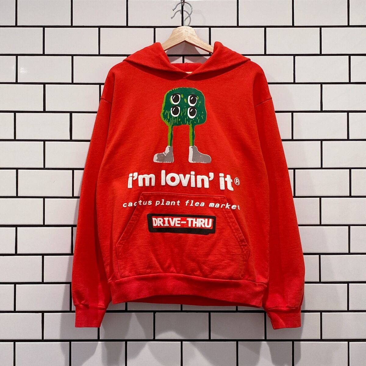 CACTUS PLANT FLEA MARKET CPFM X MCDONALDS FRY GUY HOODIE CACTUS PLANT FLEA MARKET CPFM X MCDONALDS FRY GUY HOODIE
