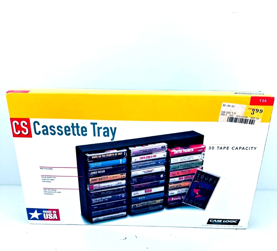 Vintage NOS Case Logic Cassette Tray T30 1990s - Image 2 of 2