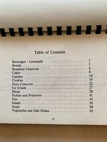 Vtg 1993 Embree Currey Family Recipes Cook Book TX Private Printing Spiral - Picture 3 of 5