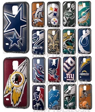 Official NFL Promark TPU Soft Hard Cover Case for Samsung Galaxy S5 Fans Team