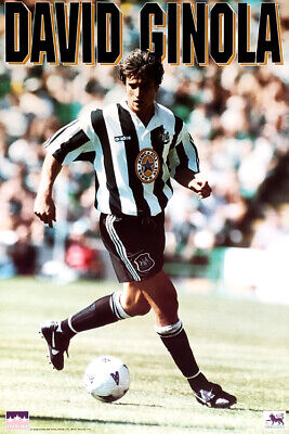 DAVID GINOLA Newcastle United Vintage 1995 EPL Soccer