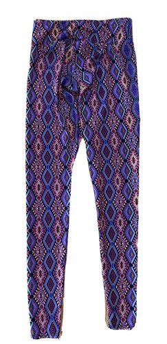 Flex Leggings Stretch Pants Activewear Gym School Walking Multicolor Youth S/M - Picture 12 of 16