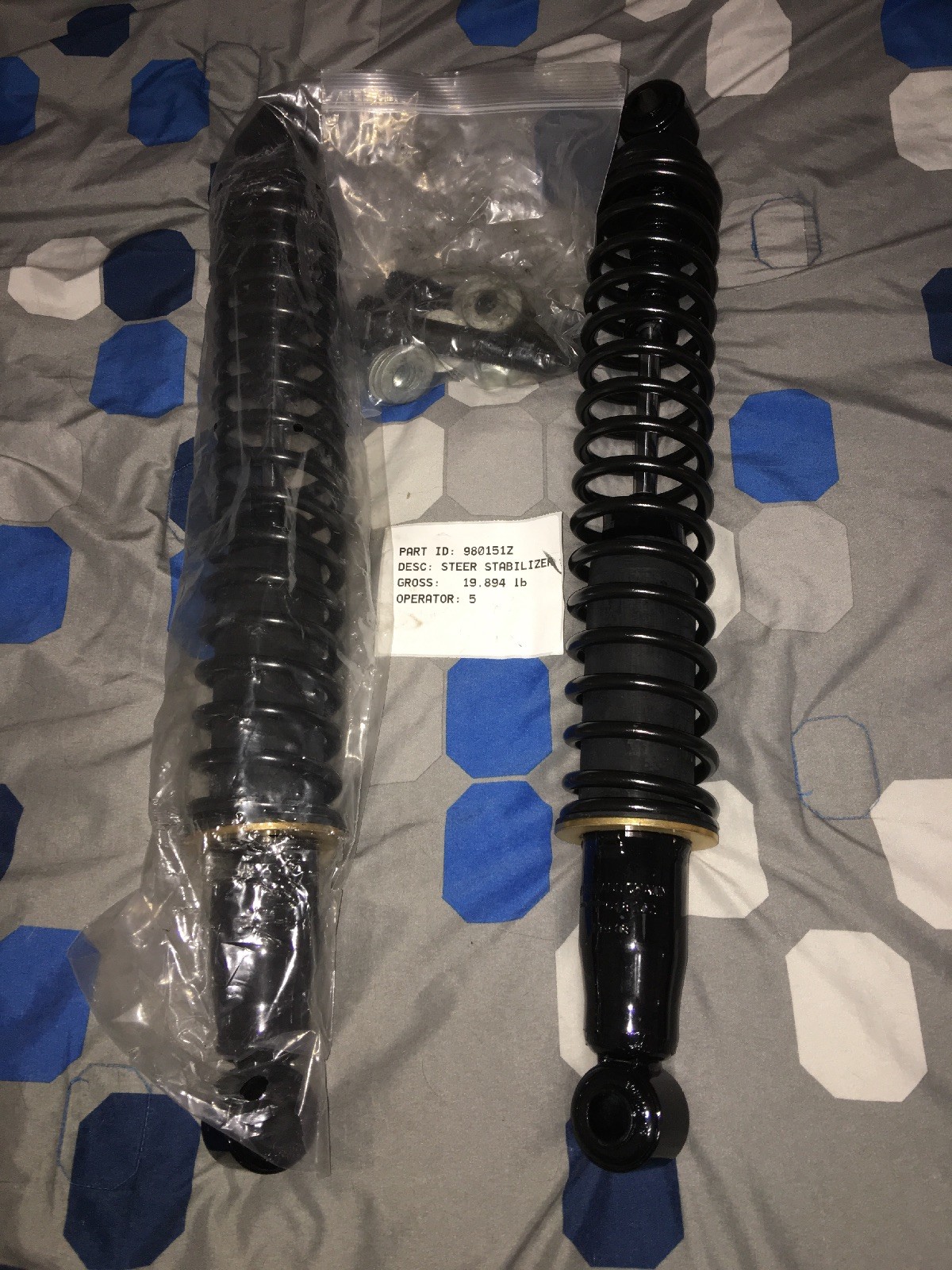 FREIGHTLINER STEER STABILIZER KIT SL0 WCM980151Z eBay