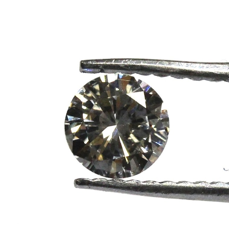 GIA certified .38ct VS2 H loose brilliant round diamond estate vintage Natural
