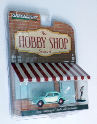 『likes』 Greenlight 1/64 Scale 97040-F - Classic VW Beetle & Backpacker