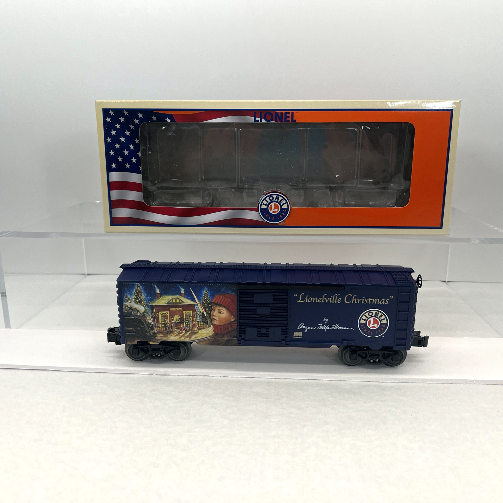 Lionel 6-82699 Christmas Angela Trotta Thomas Lionelville Boxcar O Gauge NEW