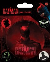 Vinyl Sticker / Aufkleber-Set The Batman - Red 1X Groß 4X Klein PS7469 Neu